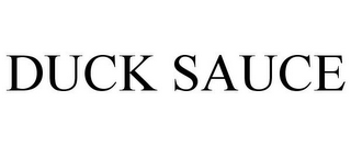 DUCK SAUCE