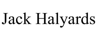 JACK HALYARDS