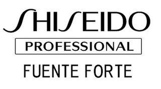 SHISEIDO PROFESSIONAL FUENTE FORTE