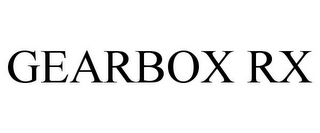 GEARBOX RX