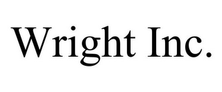 WRIGHT INC.
