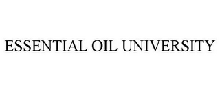 ESSENTIAL OIL UNIVERSITY