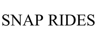 SNAP RIDES