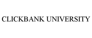 CLICKBANK UNIVERSITY