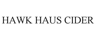 HAWK HAUS CIDER