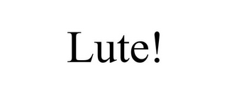 LUTE!