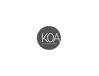 KOA RESTAURANT