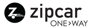 Z ZIPCAR ONE WAY