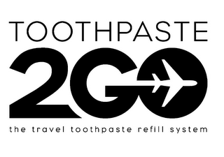 TOOTHPASTE 2 GO THE TRAVEL TOOTHPASTE REFILL SYSTEM