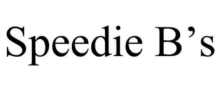 SPEEDIE B'S