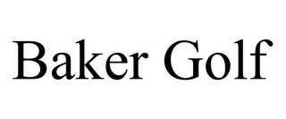 BAKER GOLF