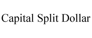 CAPITAL SPLIT DOLLAR