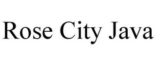 ROSE CITY JAVA