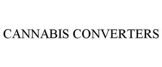 CANNABIS CONVERTERS