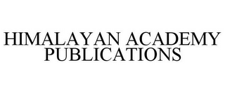 HIMALAYAN ACADEMY PUBLICATIONS