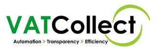 VATCOLLECT AUTOMATION TRANSPARENCY EFFICIENCY