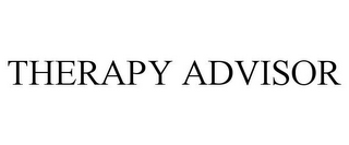 THERAPY ADVISOR