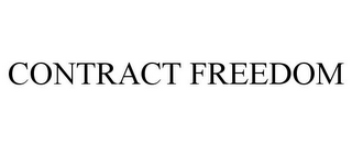 CONTRACT FREEDOM