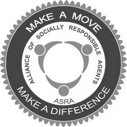 MAKE A MOVE MAKE A DIFFERENCE ASRA ALLIANCE OF SOCIALLY RESPONSIBLE AGENTS