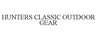 HUNTERS CLASSIC OUTDOOR GEAR