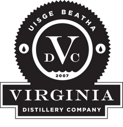 UISGE BEATHA VDC 2007 VIRGINIA DISTILLERY COMPANY