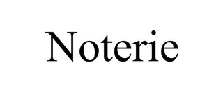 NOTERIE