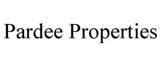 PARDEE PROPERTIES