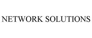 NETWORK SOLUTIONS