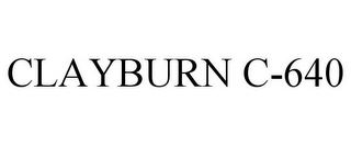 CLAYBURN C-640