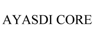 AYASDI CORE