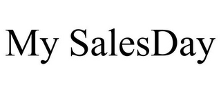 MY SALESDAY
