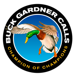 BUCK GARDNER CALLS CHAMPION OF CHAMPIONS