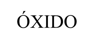 ÓXIDO