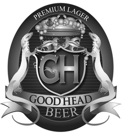 PREMIUM LAGER GH GOOD HEAD BEER