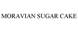 MORAVIAN SUGAR CAKE