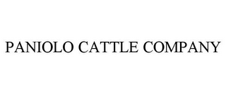 PANIOLO CATTLE COMPANY
