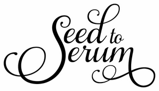 SEED TO SERUM