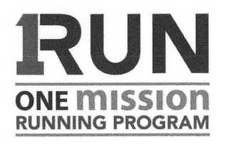 RUN ONE MISSION RUNNING PROGRAM