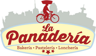 LA PANADERÍA · BAKERÍA PASTELERÍA · LONCHERÍA