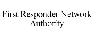 FIRST RESPONDER NETWORK AUTHORITY