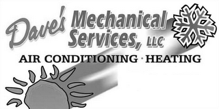 DAVE'S MECHANICAL SERVICES, LLC AIR CONDITIONING ·HEATING