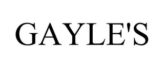 GAYLE'S