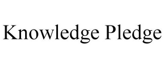 KNOWLEDGE PLEDGE