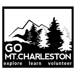 GO MT.CHARLESTON EXPLORE LEARN VOLUNTEER