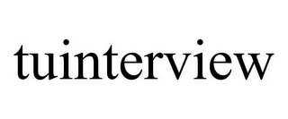 TUINTERVIEW