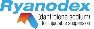 RYANODEX DANTROLENE SODIUM FOR INJECTABLE SUSPENSION