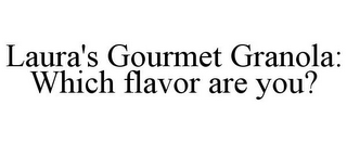 LAURA'S GOURMET GRANOLA: WHICH FLAVOR ARE YOU?