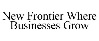 NEW FRONTIER WHERE BUSINESSES GROW