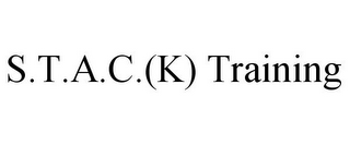 S.T.A.C.(K) TRAINING