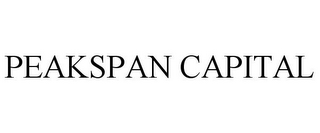 PEAKSPAN CAPITAL